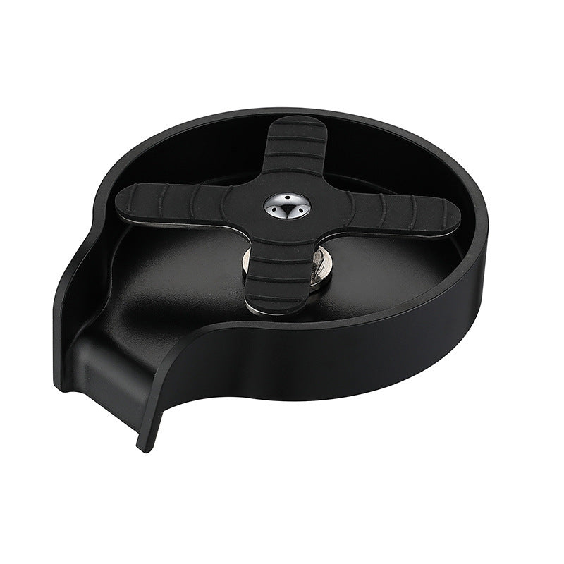 Shopi Vella black automatic cup washer for sink with rotating cross blade design