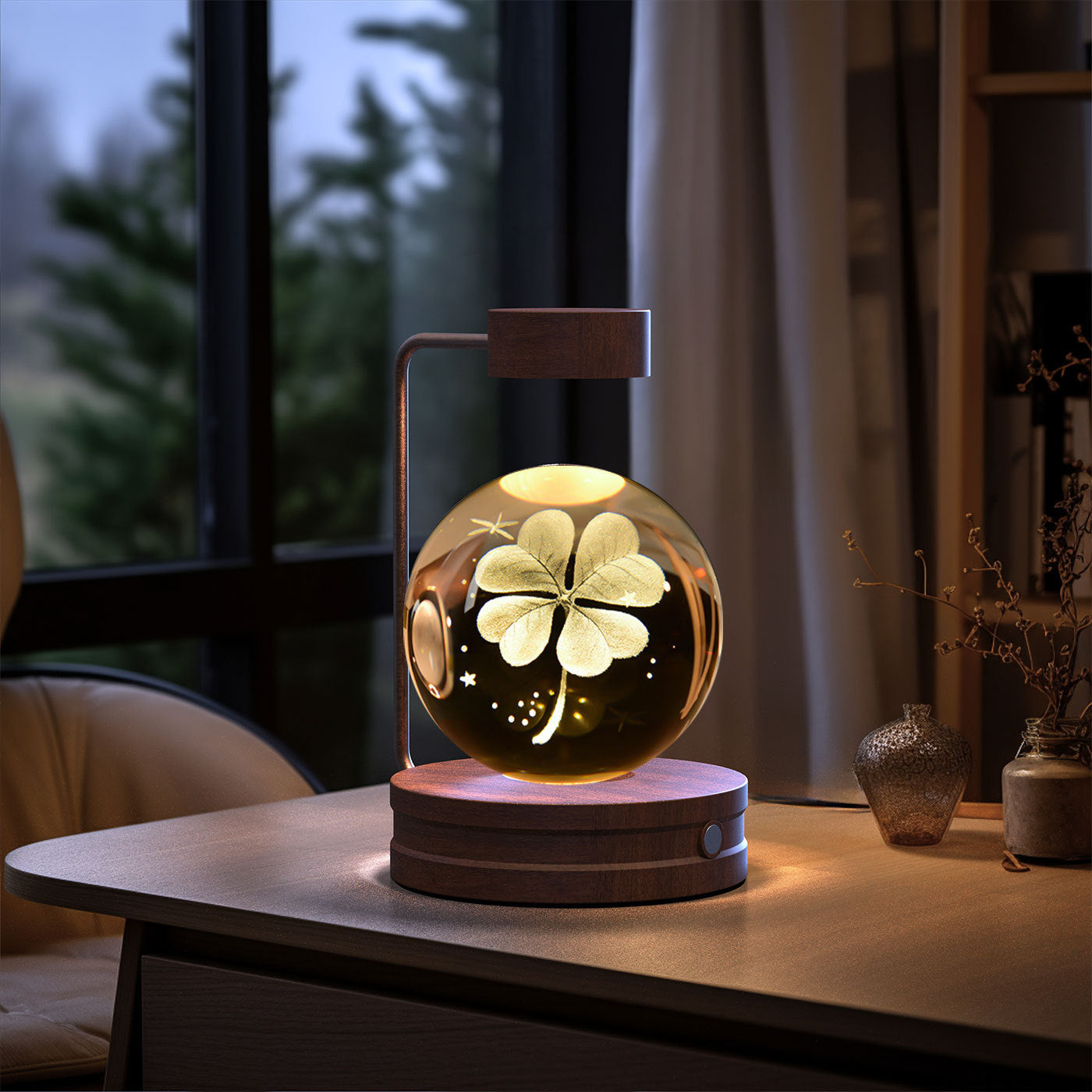 Shopi Vella Birthday Gift Crystal Ball Lamp - Decorative Stationery