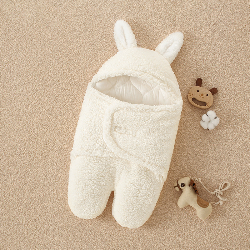 Shopi Vella Thick Winter Baby Quilt with Hooded Design