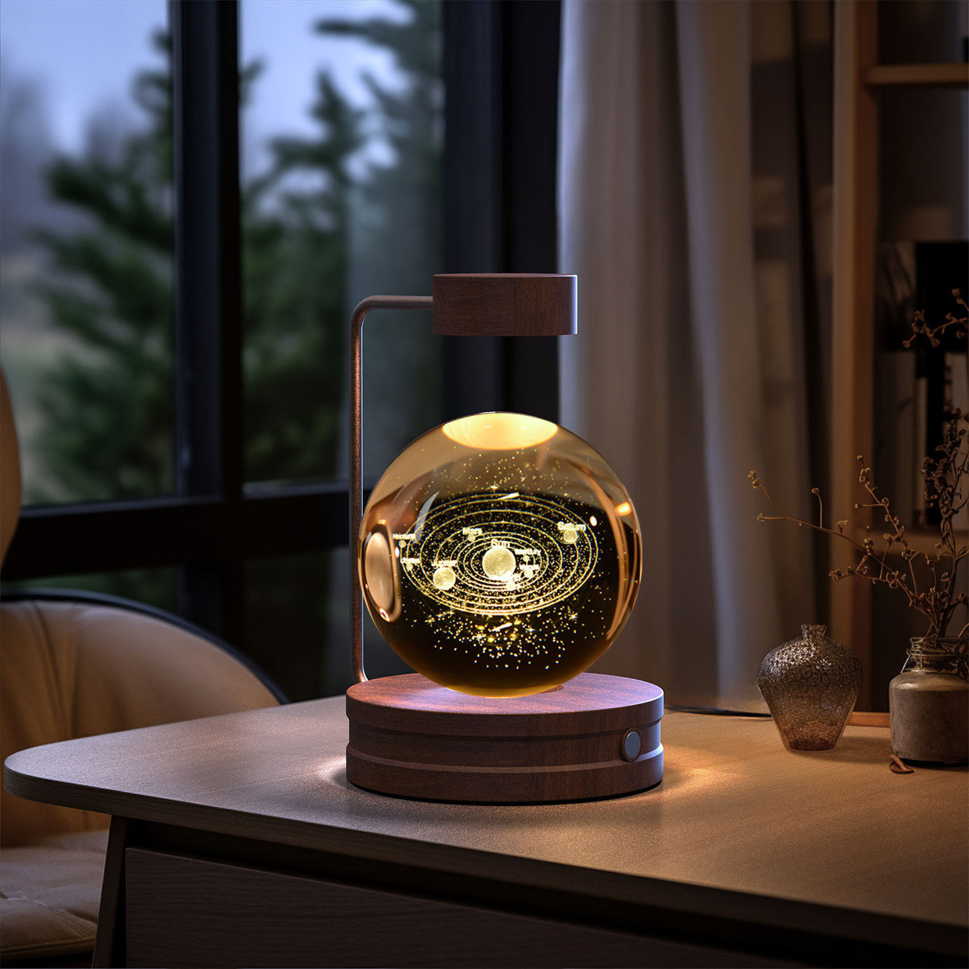 Shopi Vella Birthday Gift Crystal Ball Lamp - Decorative Stationery