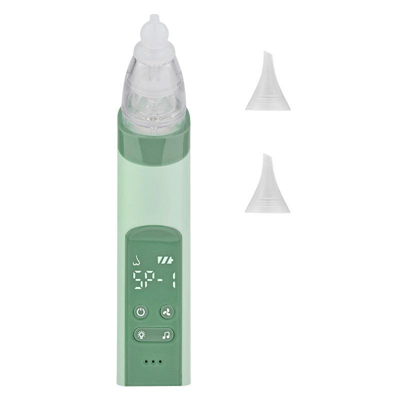 Shopi Vella electric nasal aspirator for babies with digital display and two soft silicone tips