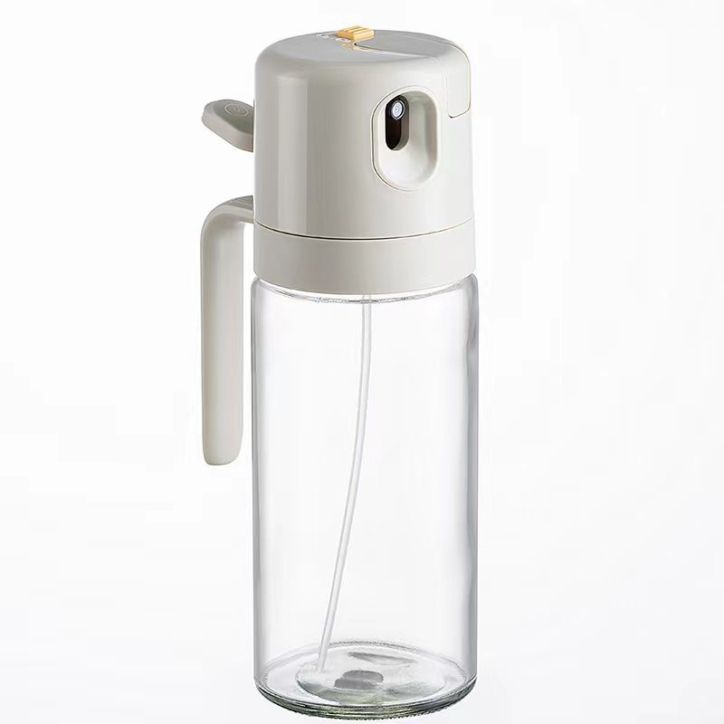 Shopi Vella BBQ cooking oil dispenser with transparent container and ergonomic handle for easy pouring