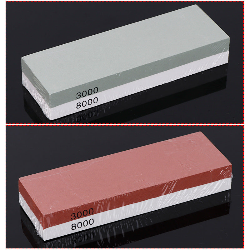 Shopi Vella best sharpening stone for home use with dual grit levels 3000 and 8000 for kitchen knives