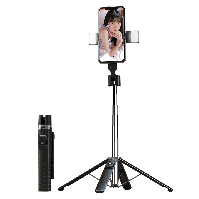 Shopi Vella Bluetooth selfie stick with fill light tripod stand and remote control for hands-free photos