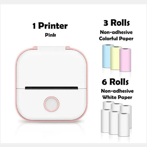 Shopi Vella Portable Mini Thermal Label Printer - Multiple Colors