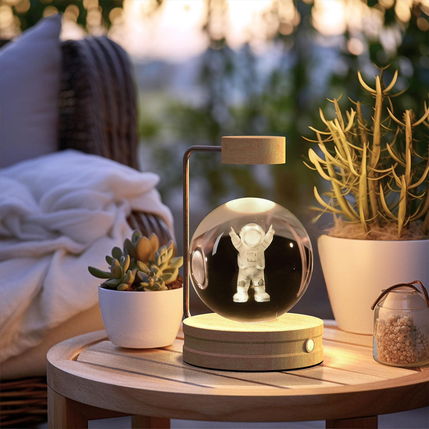 Shopi Vella Birthday Gift Crystal Ball Lamp - Decorative Stationery