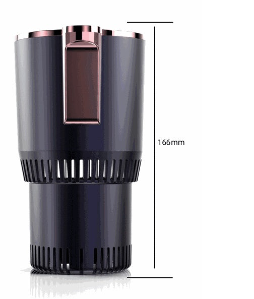 Shopi Vella cooling cup with car cup holder warmer cooler function and compact 166mm height design