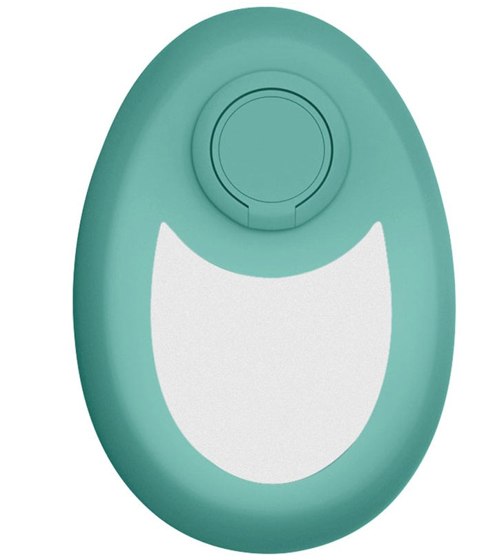 Shopi Vella crystal hair removal tool in teal with ergonomic design for bathroom storage