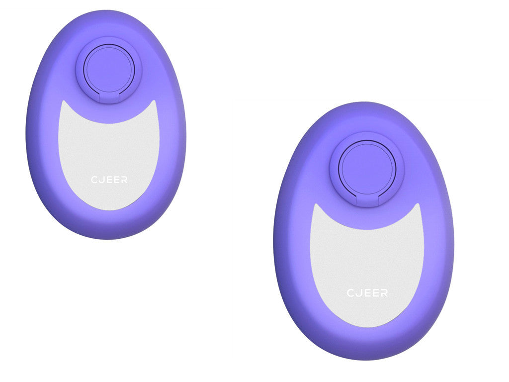 Shopi Vella purple crystal hair removal tool for effective bathroom storage and personal care