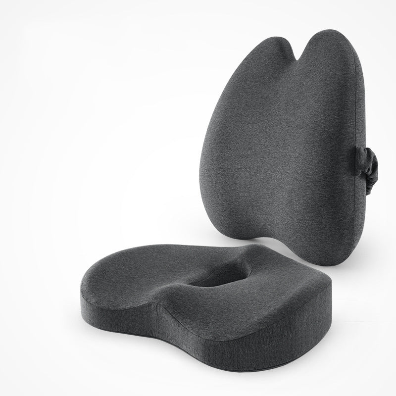 Shopi Vella comfortable car seat cushion for long drives with ergonomic gray foam design