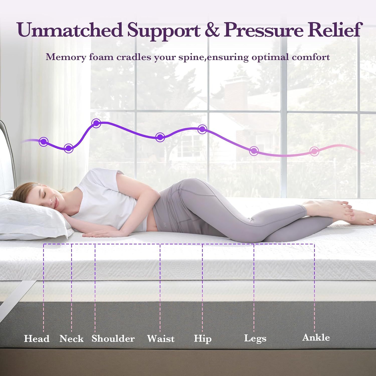 Shopi Vella bedding set promoting comfortable sleep mattress with unmatched support and pressure relief
