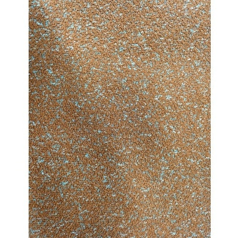 Close-up texture fabric swatch for contemporary green modular sofa by Shopi Vella