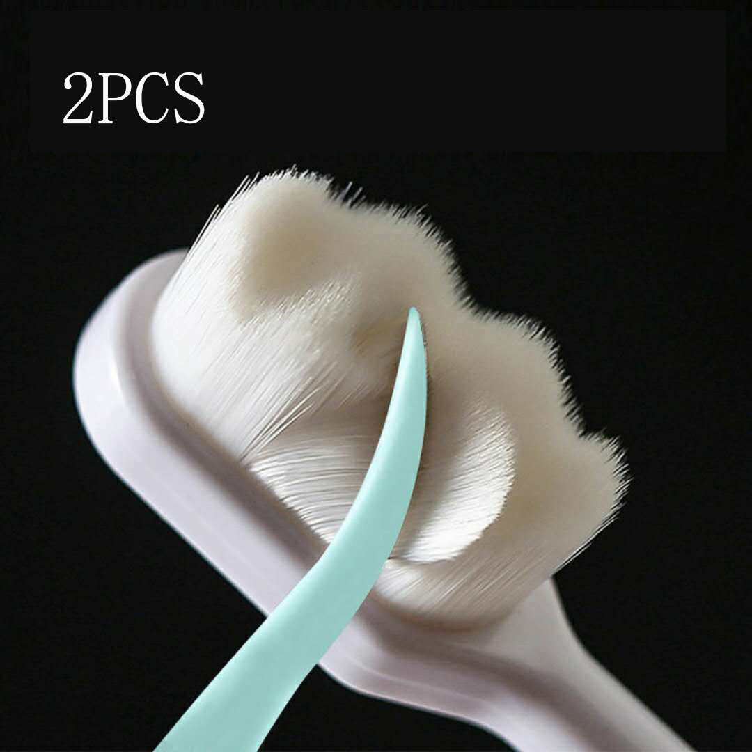Shopi Vella deep cleaning toothbrush for travel with soft bristles for effective bathroom storage