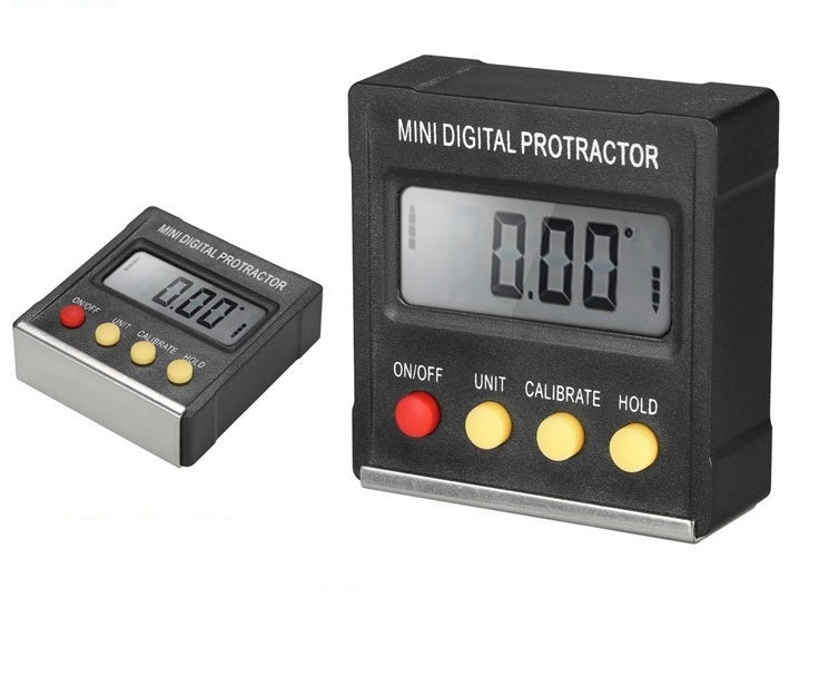 Shopi Vella compact mini digital protractor digital display magnetic angle gauge for woodworking