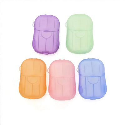 Shopi Vella colorful portable bathroom storage cases for disposable hand soap paper