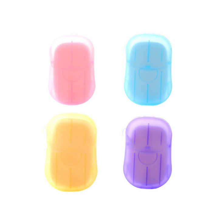 Shopi Vella colorful bathroom storage containers for disposable hand soap paper in pink blue yellow and purple