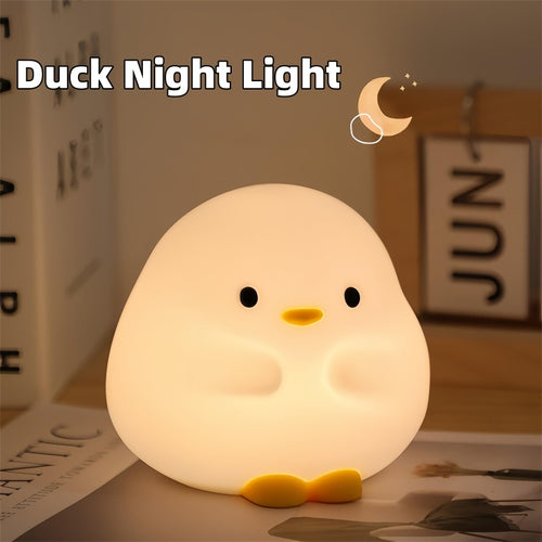 Shopi Vella cartoon LED sleeping light shaped like a cute glowing duck night light