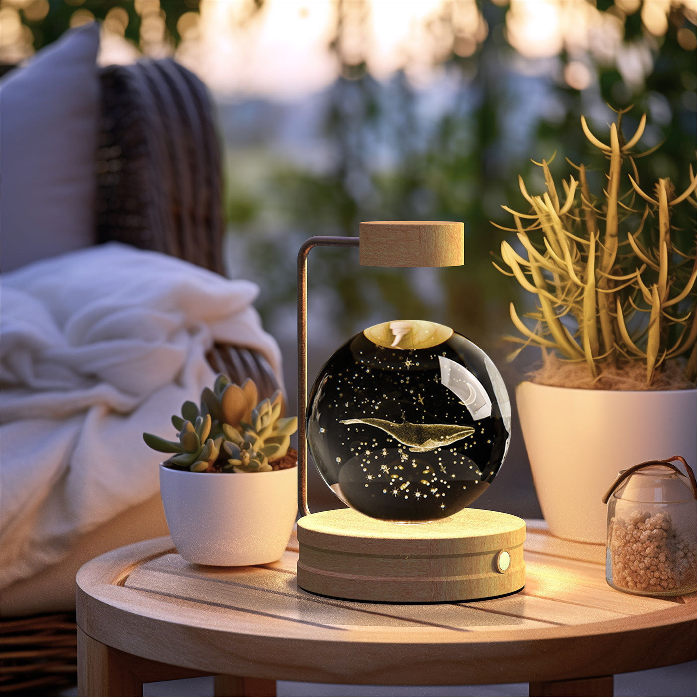 Shopi Vella Birthday Gift Crystal Ball Lamp - Decorative Stationery