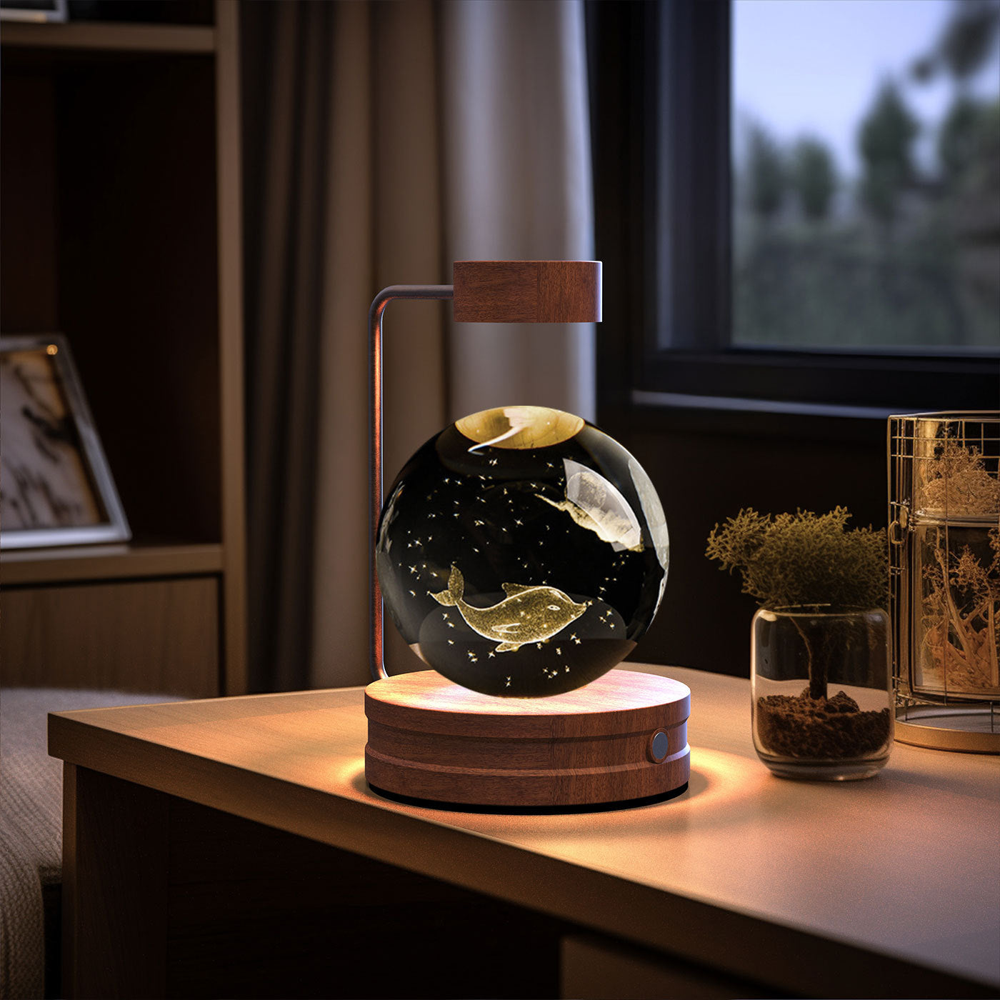 Shopi Vella Birthday Gift Crystal Ball Lamp - Decorative Stationery