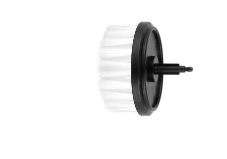 Shopi Vella electric dishwashing brush replacement head with soft white bristles for kitchen cleaning