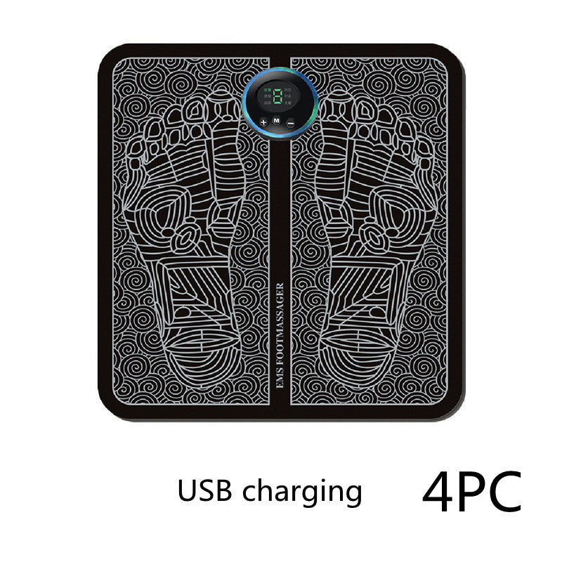 Shopi Vella electric foot circulation pad with USB charging and foot design for improved circulation