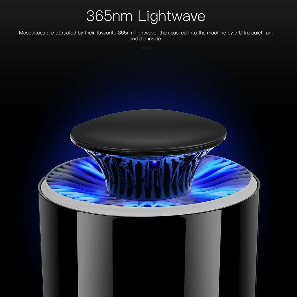 Shopi Vella electric mosquito killer lamp with 365nm lightwave and ultra quiet fan for home storage use