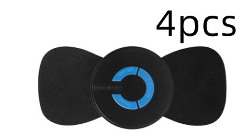 Set of 4 black electric neck and shoulder massager replacement gel pads for Shopi Vella