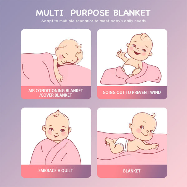 Shopi Vella eyelash print throw blanket used as air conditioning cover, wind protector, quilt, and regular blanket for babies
