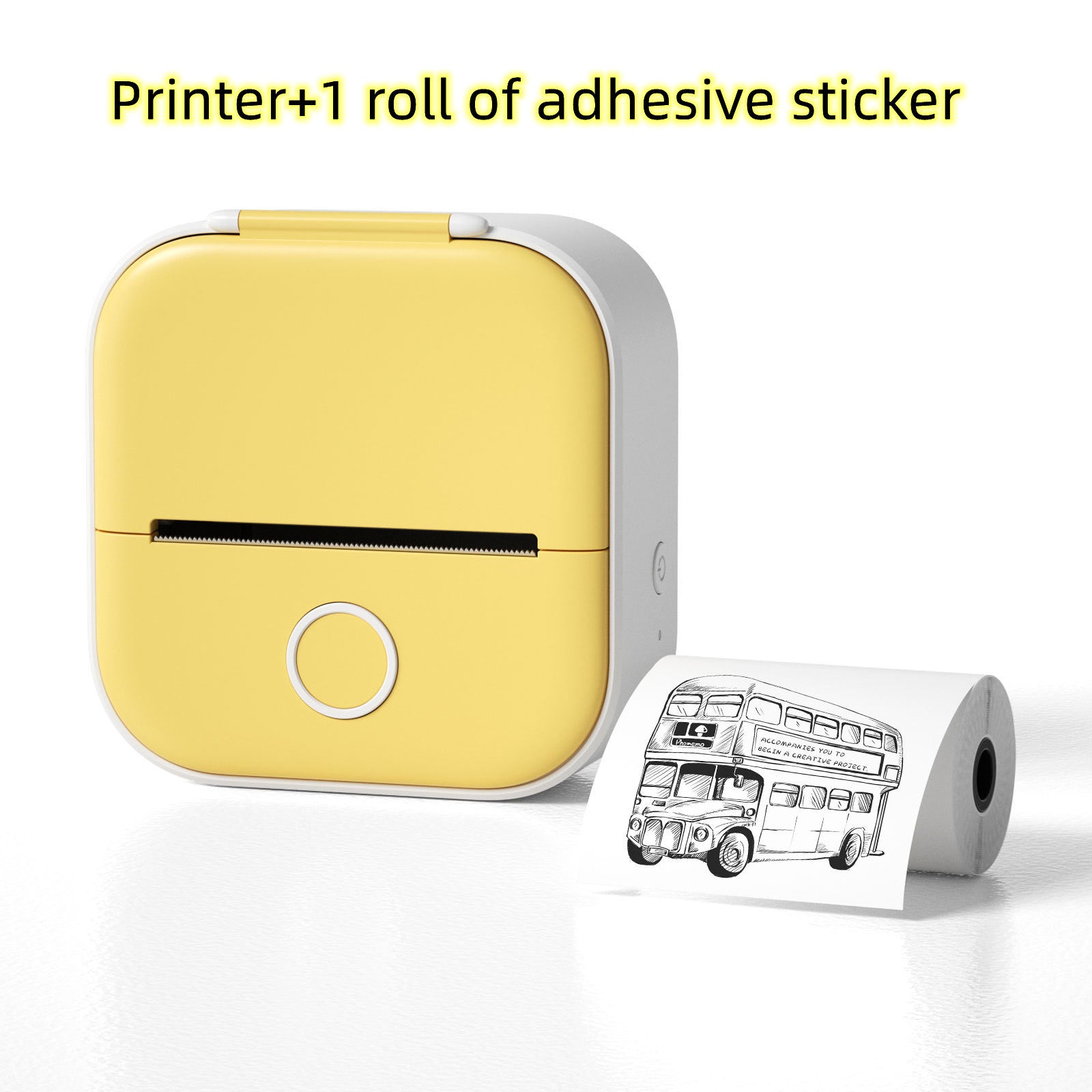 Shopi Vella Portable Mini Thermal Label Printer - Multiple Colors