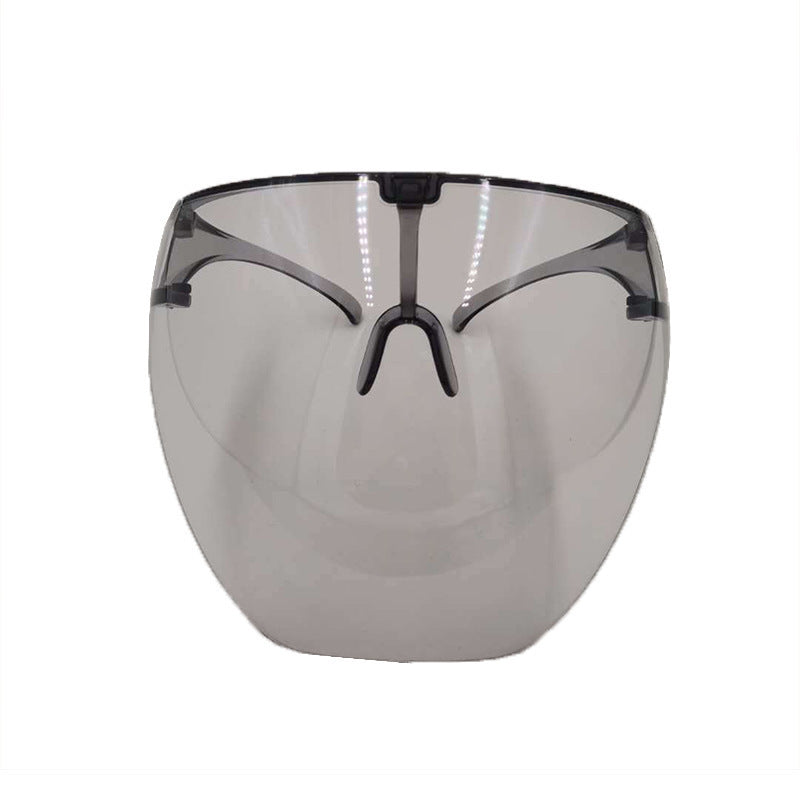 Shopi Vella gray faceshield protective glasses with full face coverage and comfortable nose bridge