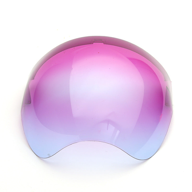 Shopi Vella pink and blue gradient faceshield protective glasses lens for home storage