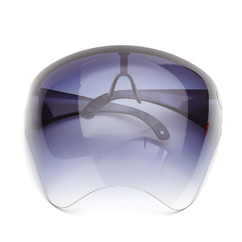 Shopi Vella faceshield protective glasses with curved tinted visor for full face coverage