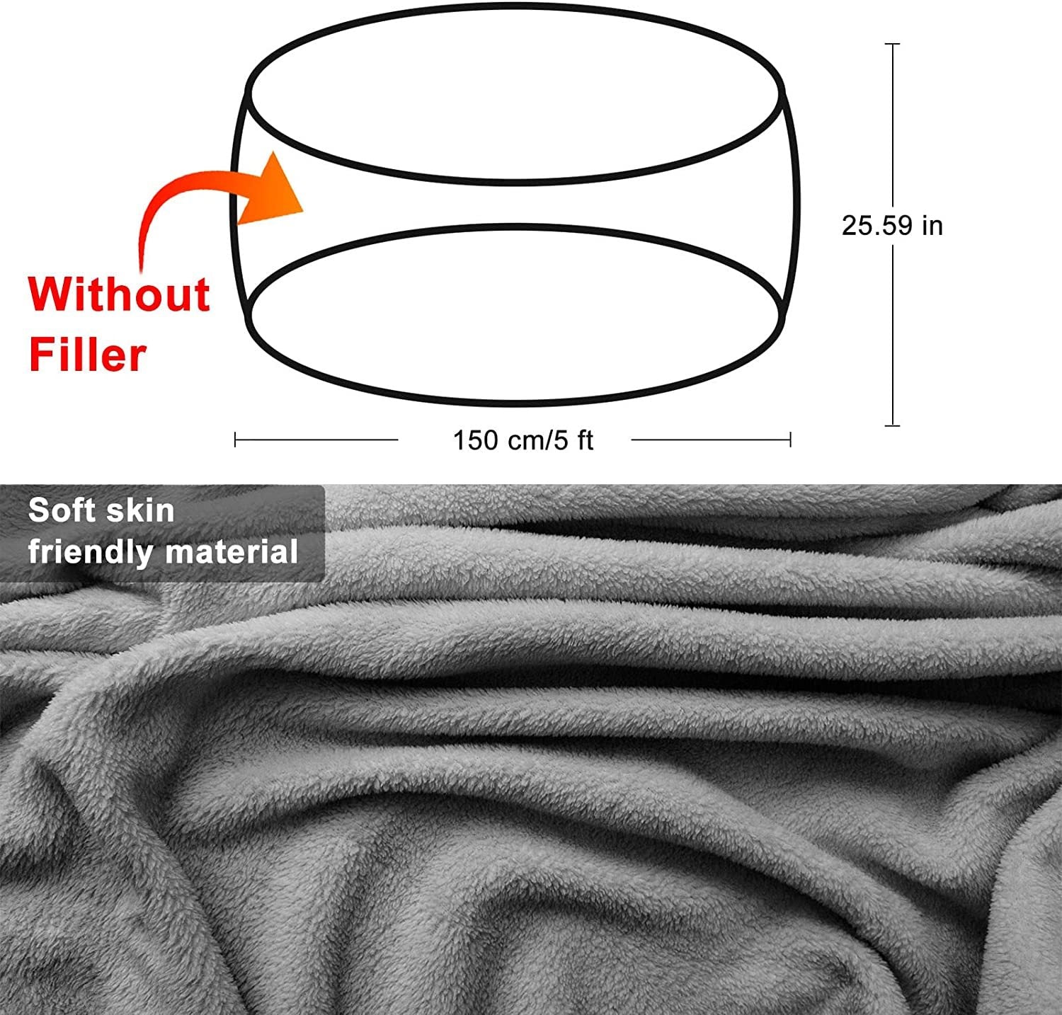 Soft skin friendly fluffy velvet sofa bed cover fabric texture and size dimensions