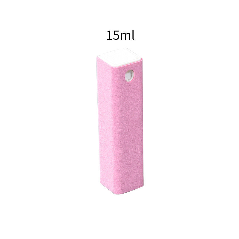 Shopi Vella 15ml pink 2 in 1 phone screen cleaner spray storage bottle with spray nozzle
