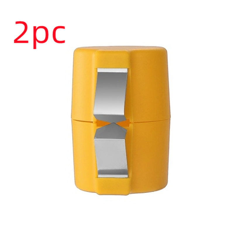 Shopi Vella yellow egg shell opener tool for easy and precise egg cracking kitchen storage