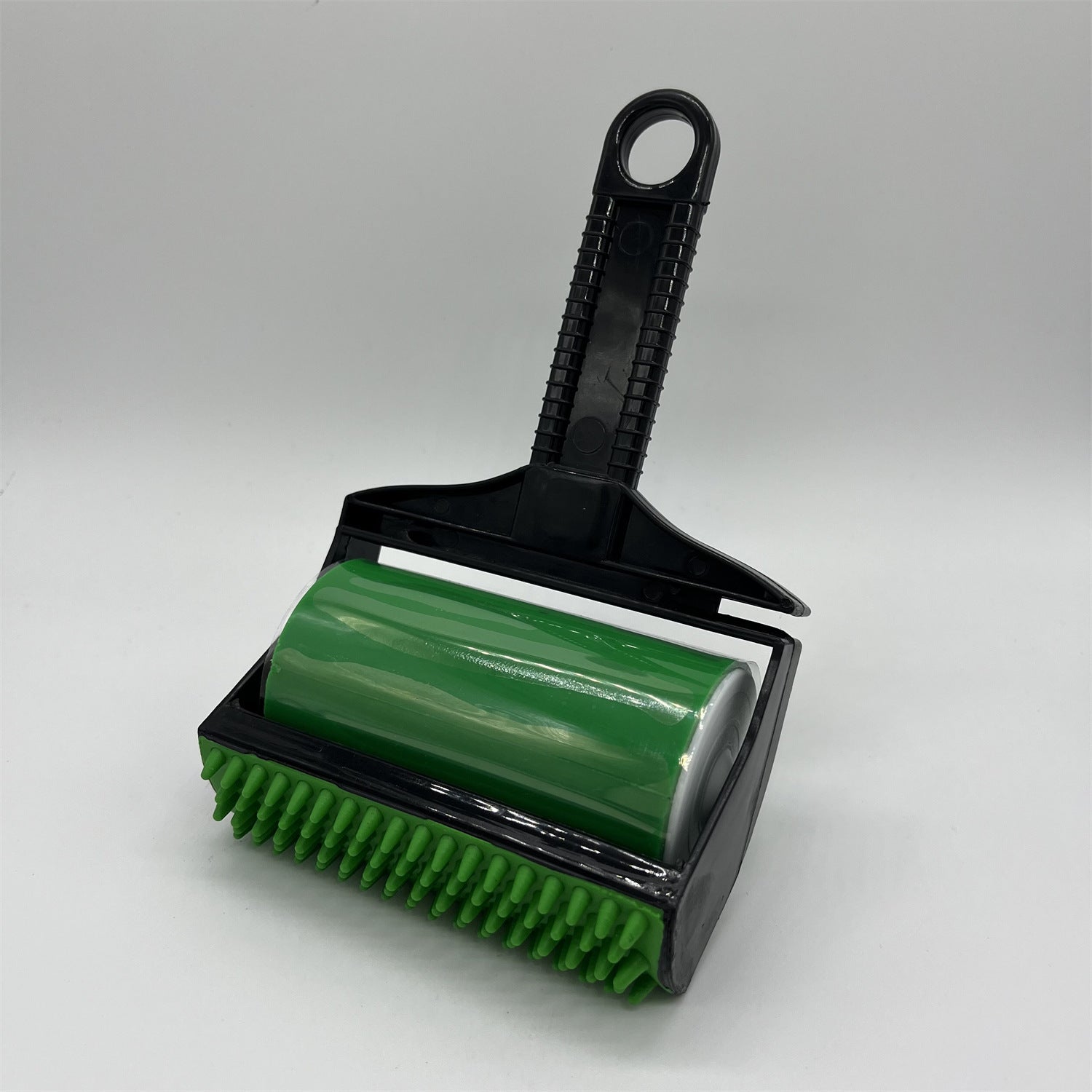 Shopi Vella portable washable hair remover with green roller and black handle for home storage