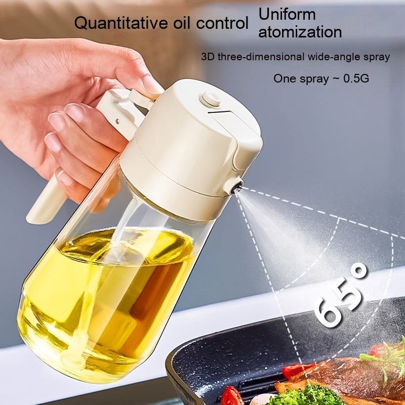 Shopi Vella glass oil spray bottle for air fryer with quantitative oil control and uniform atomization