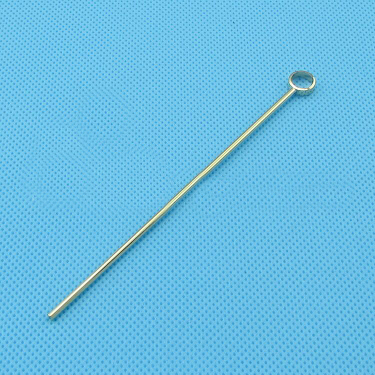 Shopi Vella fancy cocktail picks for parties with a sleek gold finish and circular handle
