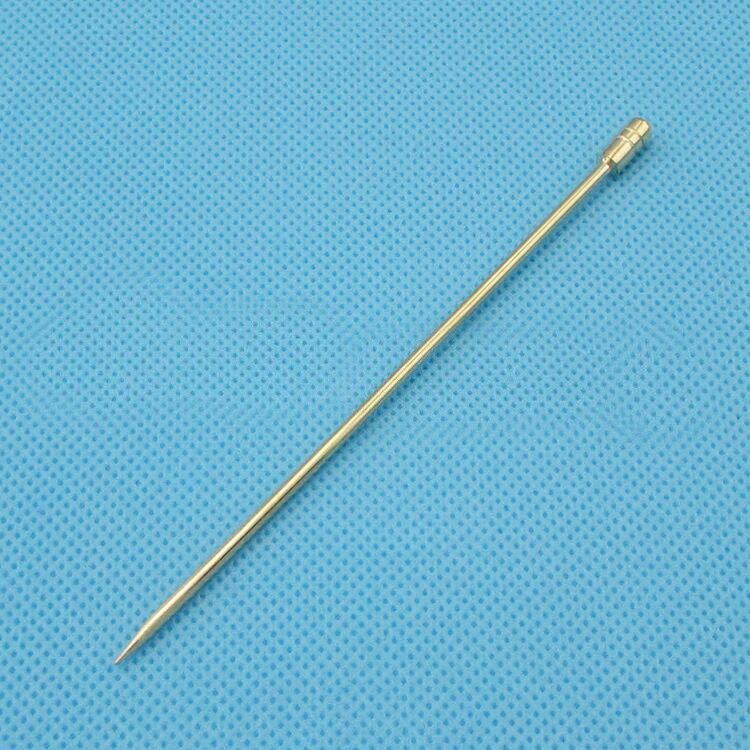 Shopi Vella gold metal fancy cocktail picks for parties with sleek pointed design