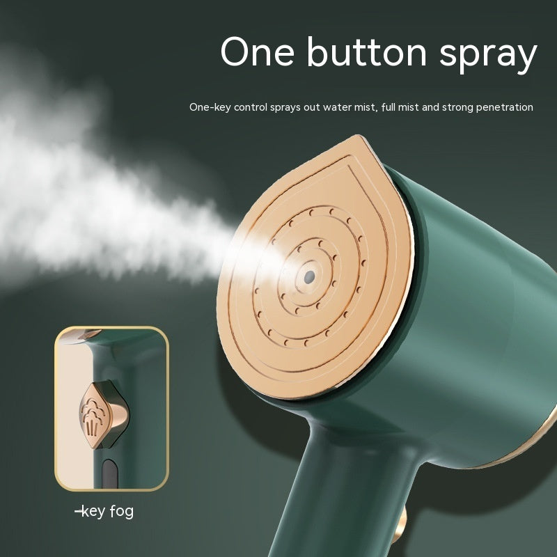 Shopi Vella travel clothes steamer US plug with one button spray and water mist function for wrinkle removal