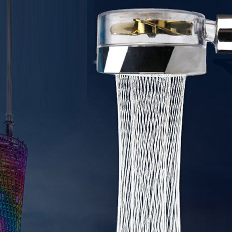 Shopi Vella high pressure shower head with filter releasing strong water flow in a bathroom
