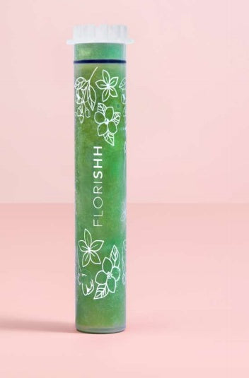 Shopi Vella green home fragrance filter refill with floral design for bathroom storage use