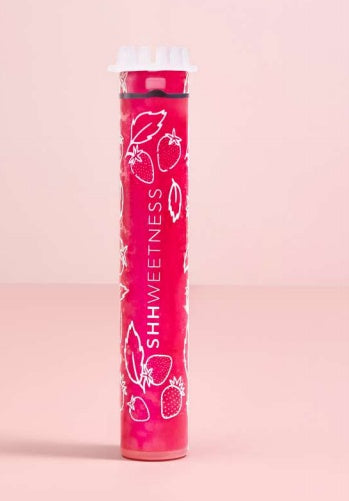Shopi Vella bathroom storage home fragrance filter refill in a red strawberry-scented container