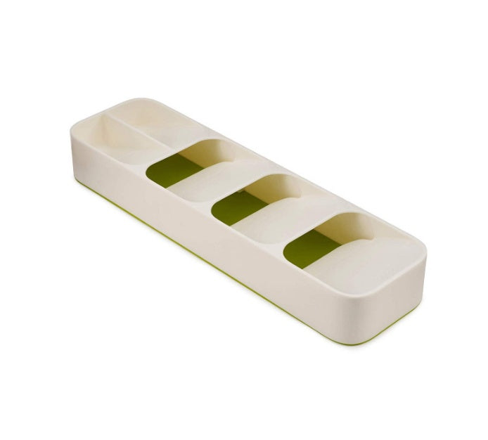 Shopi Vella kitchen utensil drawer organizer with multiple compartments for utensil storage