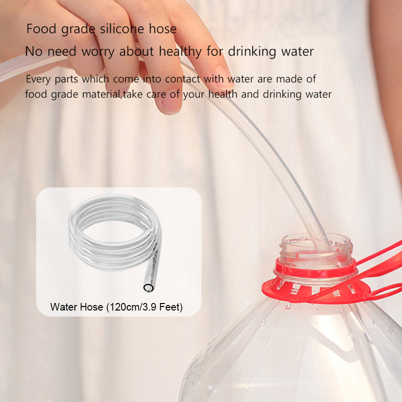 Shopi Vella desk water dispenser for office featuring food grade silicone hose and water hose 120cm