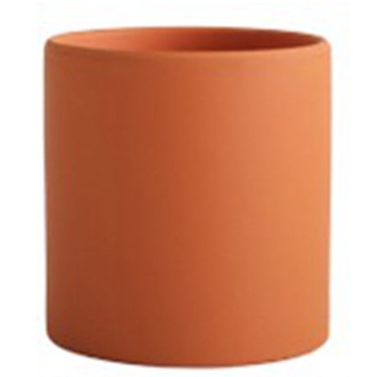 Shopi Vella terracotta industrial style planter pot for home storage and indoor plants