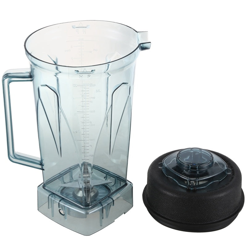 Shopi Vella JTC blender blade jar container with clear plastic pitcher and black base lid