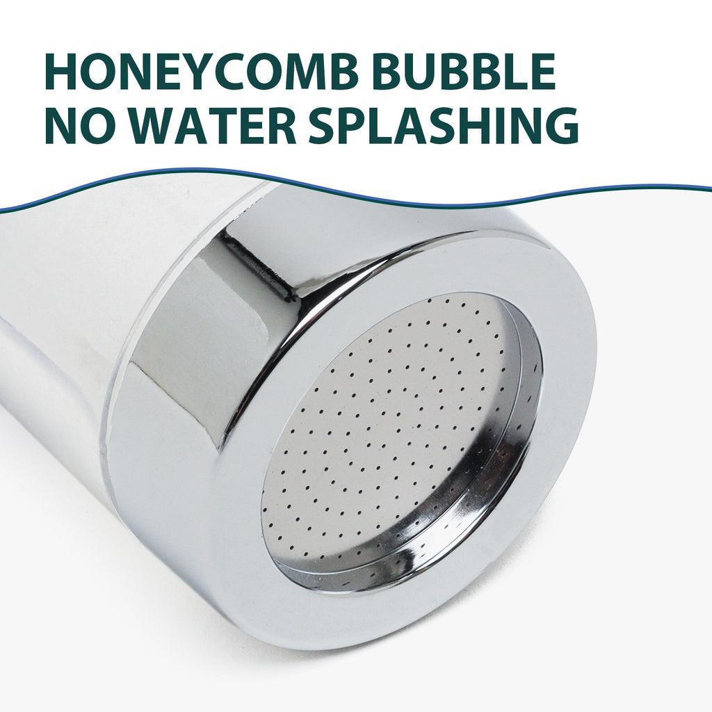 Shopi Vella bathroom faucet aerator with honeycomb bubble design for kitchen water purifier for heavy metals