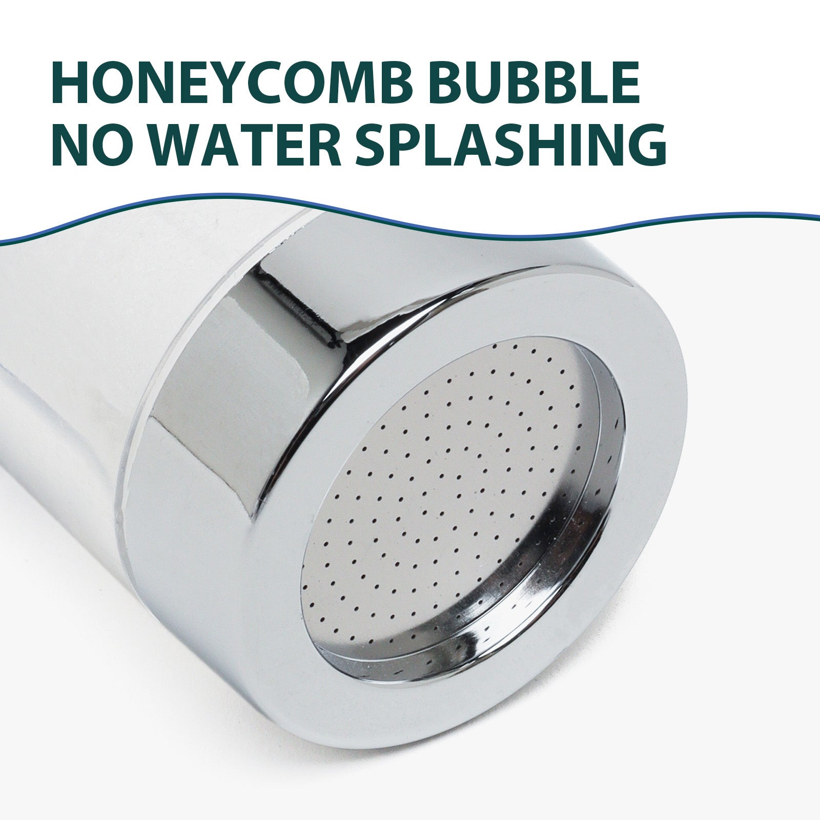Shopi Vella bathroom faucet aerator with honeycomb bubble design for kitchen water purifier for heavy metals