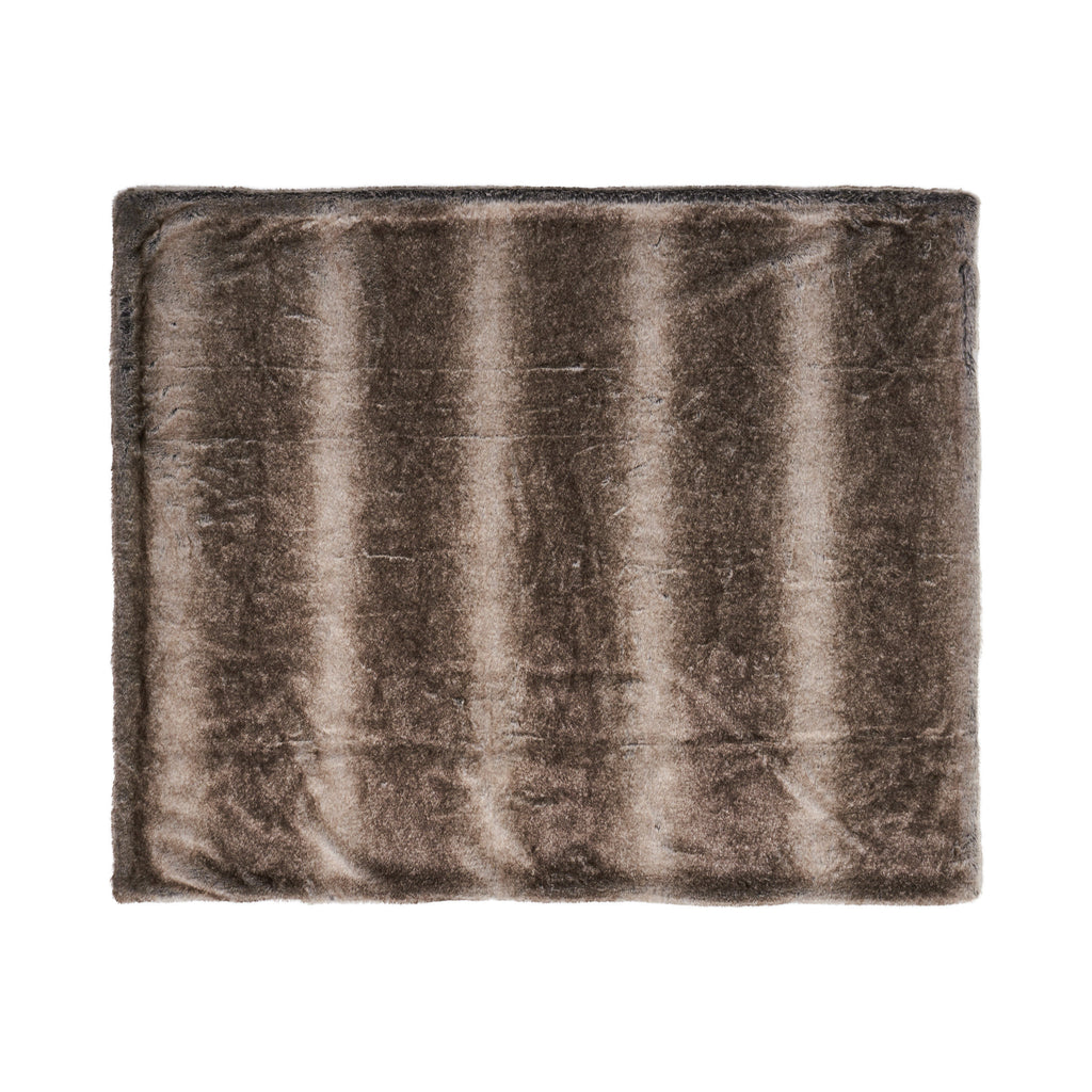 Shopi Vella brown soft plush luxury living room blanket for cozy home decor